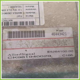 Airbag Passeggero FIAT CK981940029 FIAT MAREA 46443421