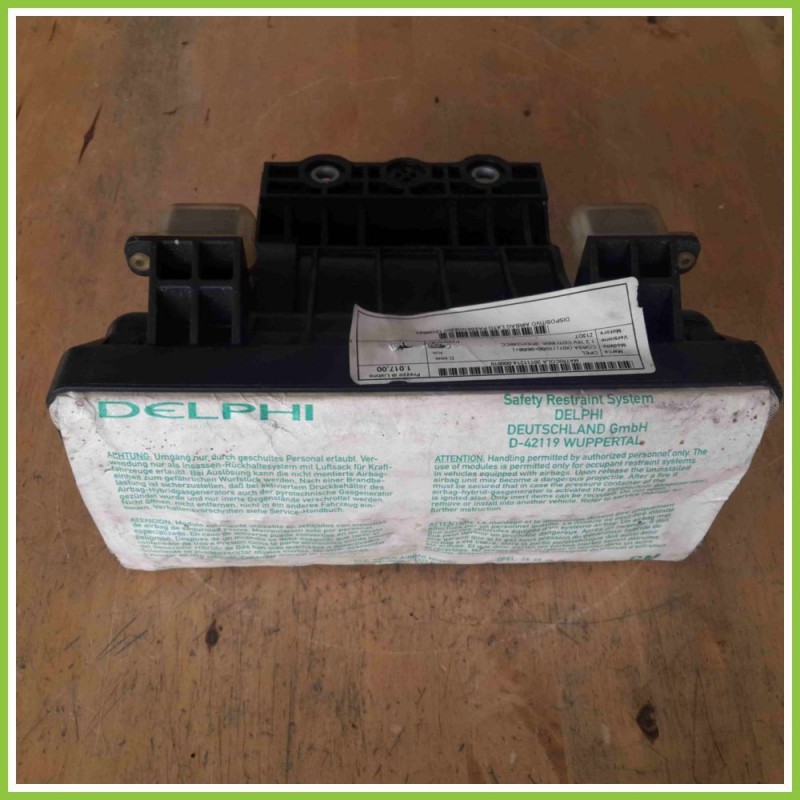 Airbag Passeggero DELPHI 16835554 OPEL CORSA X01 PB033254054