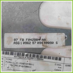 Airbag Passeggero AUTOLIV 97FBF042B84AA FORD PUMA CCE ASG1096297094400906
