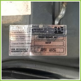 Cofano Motore Anteriore LANCIA PRISMA 1986 1989 Berlina