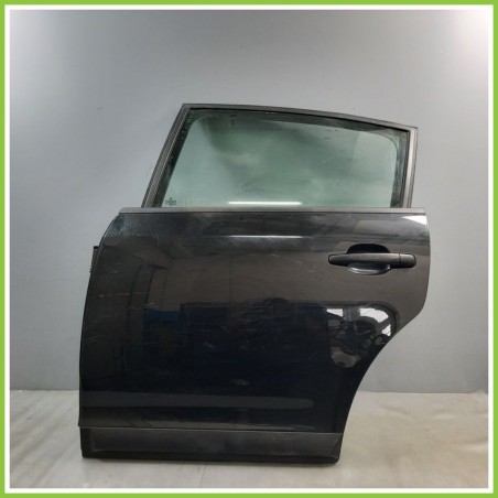 Porta Portiera Sportello Posteriore Sinistra SX NERO CITROEN C4 Berlina 2004 2010 Originale Usato
