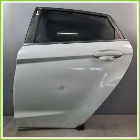 Porta Portiera Sportello Posteriore Sinistra SX BIANCO FORD FIESTA CB1 Berlina 2008 2013 Originale Usato