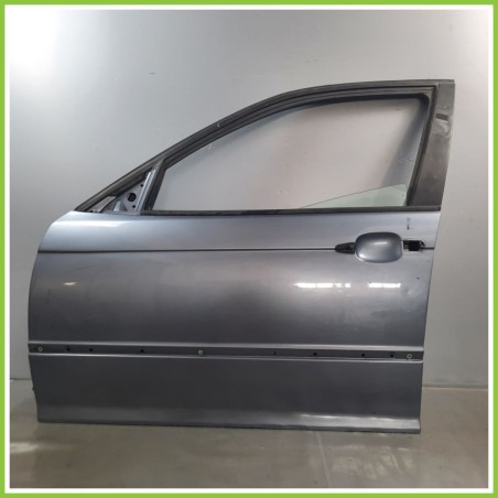 Porta Portiera Sportello Anteriore Sinistra SX AZZURRO BMW Serie 3 E46 Berlina 1998 2001 Originale Usato