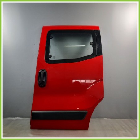 Porta Portiera Sportello Posteriore Sinistra SX ROSSO FIAT QUBO 3N Monovolume 2008 2017 Originale Usato