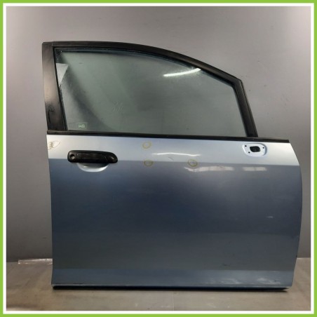 Porta Portiera Sportello Anteriore Destra DX AZZURRO HONDA JAZZ 1a Serie Berlina 2002 2008 Originale Usato