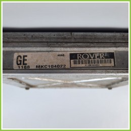 Centralina Motore Iniezione ECU ROVER Serie 400 414 16V MKC104022 Benzina 1995 2000