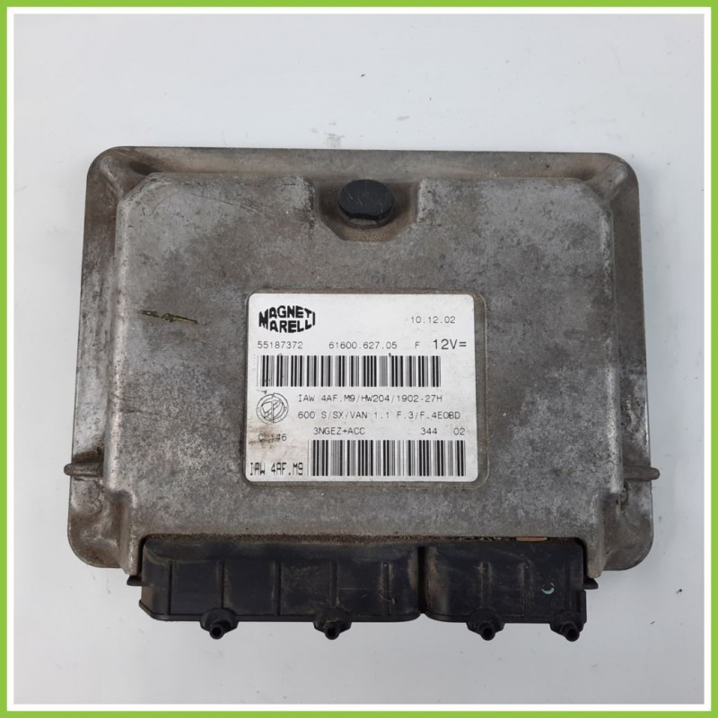 Centralina Motore Iniezione ECU MAGNETI MARELLI IAW4AF.M9 FIAT SEICENTO 1E 1.1 55187372 Benzina 1998 2005