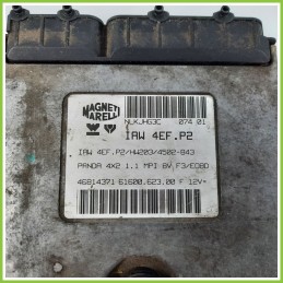 Centralina Motore Iniezione ECU MAGNETI MARELLI IAW4EF.P2 FIAT PANDA 1a Serie 1.1 46814371 Benzina 1992 2004