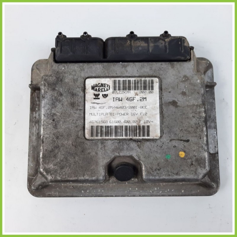 Centralina Motore Iniezione ECU MAGNETI MARELLI IAW4FG.2M FIAT MULTIPLA 1F 100 16V ELX BIPOWER 46761568 Benzina-Metano 1998 2002