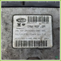 Centralina Motore Iniezione ECU MAGNETI MARELLI IAW4FG.2M FIAT MULTIPLA 1F 100 16V ELX BIPOWER 46761568 Benzina-Metano 1998 2002
