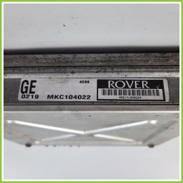 Centralina Motore Iniezione ECU ROVER Serie 400 414 16V MKC104022 Benzina 1995 2000