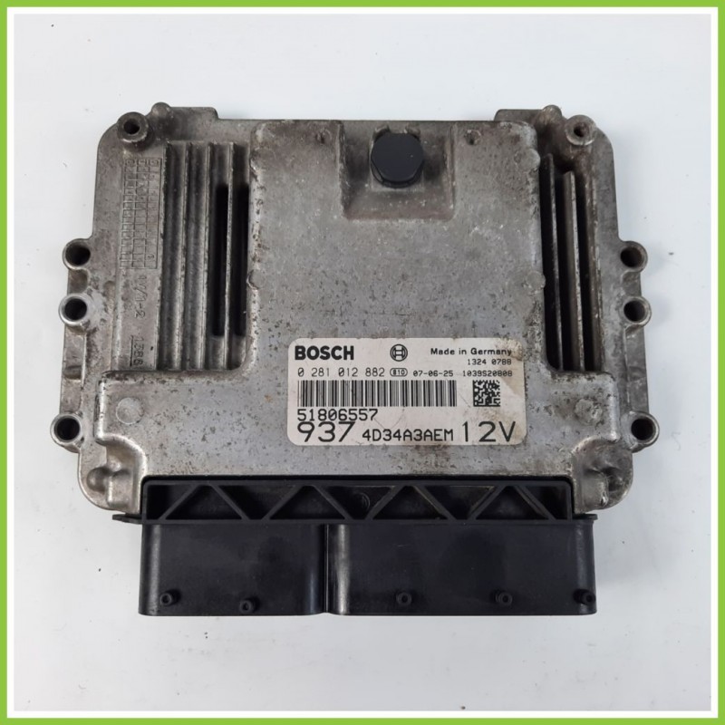 Centralina Motore Iniezione ECU BOSCH 0281012882 ALFA ROMEO 147 W8 1.9 JTDDISTINCTIVE 51806557 Diesel 2004 2011