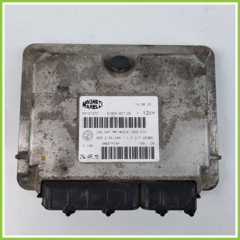 Centralina Motore Iniezione ECU MAGNETI MARELLI IAW4AF.M9 FIAT SEICENTO 1E 1.1 ACTIVE 55187372 Benzina 1998 2005