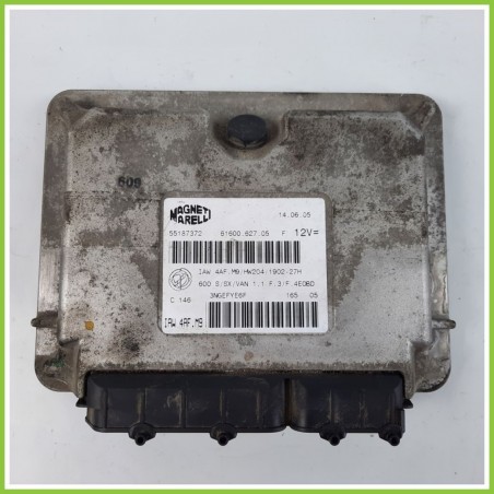 Centralina Motore Iniezione ECU MAGNETI MARELLI IAW4AF.M9 FIAT SEICENTO 1E 1.1 40kw 55187372 1998 2005