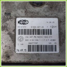 Centralina Motore Iniezione ECU MAGNETI MARELLI IAW4AF.M9 FIAT SEICENTO 1E 1.1 ACTIVE 55187372 Benzina 1998 2005