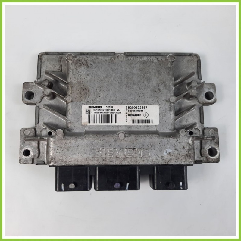 Centralina Motore Iniezione ECU SIEMENS S120200105A RENAULT CLIO 3a Serie 1.2 16V 82000522357 Benzina 2005 2009