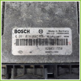 Centralina Motore Iniezione ECU BOSCH 0281011432 RENAULT MASTER 35 2.5 DCI PC-TM 8200311550 Diesel 2006