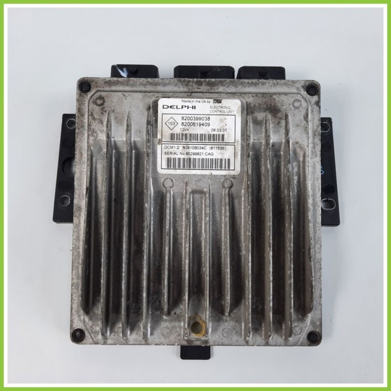 Centralina Motore Iniezione ECU DELPHI R0410B034A RENAULT CLIO 3a Serie 1.5 DCI 8200399038 Diesel 2005 2009