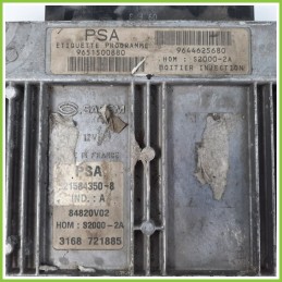 Centralina Motore Iniezione ECU SAGEM 21584350-8 PEUGEOT 206 9651500880 1998 2009