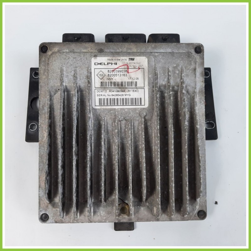 Centralina Motore Iniezione ECU DELPHI R0410B034A RENAULT CLIO 3a Serie 1.5 DCI 8200399038 Diesel 2005 2009