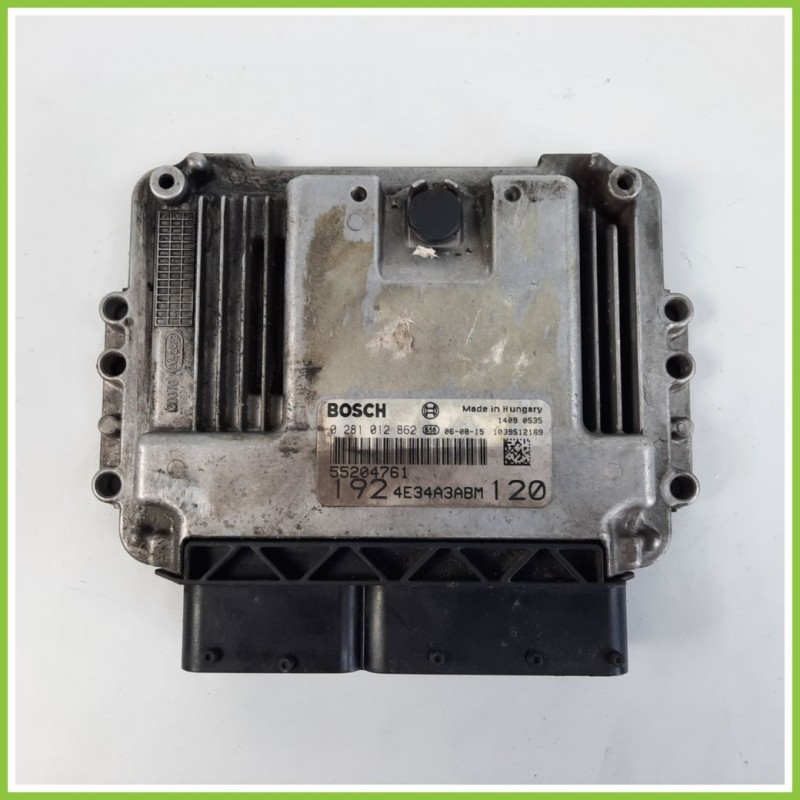Centralina Motore Iniezione ECU BOSCH 0281012862 FIAT STILO 2V 1.9 MJT DYNAMIC 55204761 Diesel 2003 2009