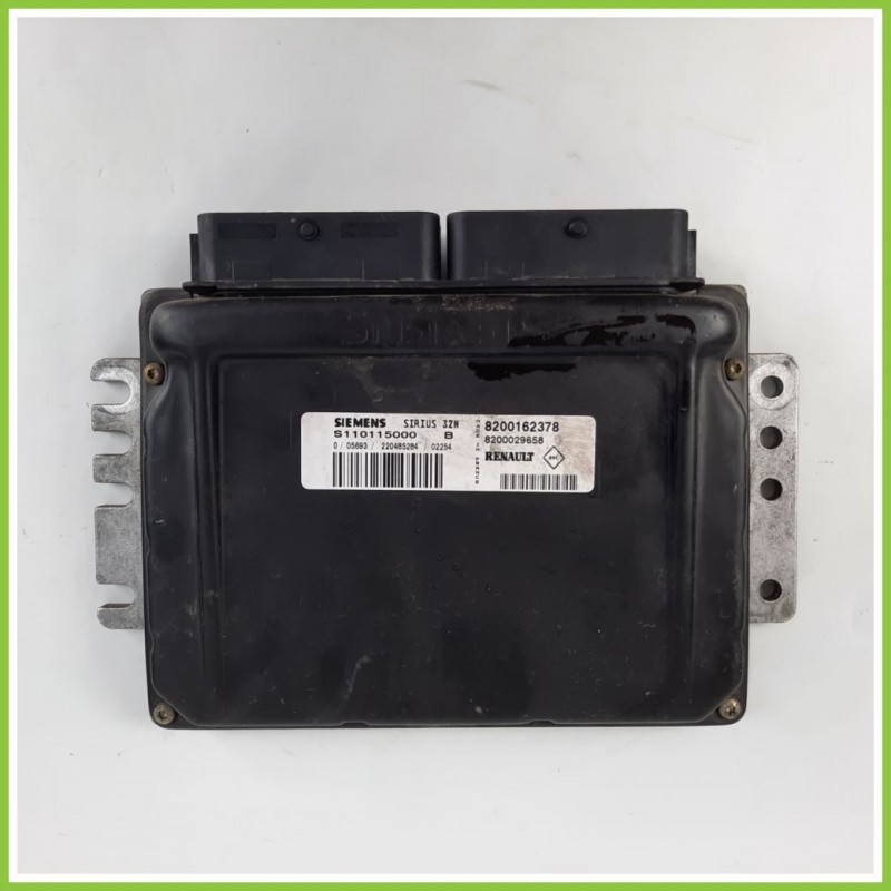 Centralina Motore Iniezione ECU SIEMENS S110115000 RENAULT CLIO 2a Serie 1.2 8200162378 Benzina 2001 2010