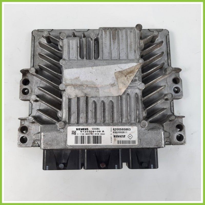 Centralina Motore Iniezione ECU SIEMENS S122326109A RENAULT MEGANE 2a Serie 1.5 DCI 8200565863 Diesel 2006