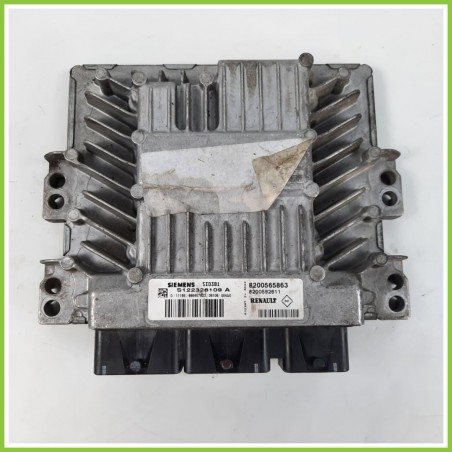 Centralina Motore Iniezione ECU SIEMENS S122326109-A RENAULT MEGANE 2a Serie 1.5 dCi 78kw 8200565863 2006 2009