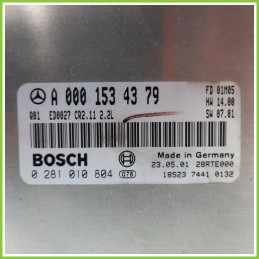 Centralina Motore Iniezione ECU BOSCH 0281010804 MERCEDES-BENZ Classe E W/S210 220 CDI A0001534379 Diesel 1999 2003
