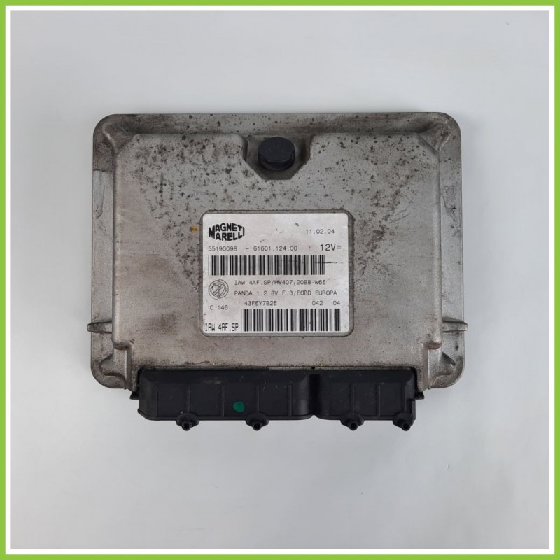 Centralina Motore Iniezione ECU MAGNETI MARELLI IAW4AF.SP FIAT PANDA 2Q 1.2 EMOTION 55190098 Benzina 2003 2010
