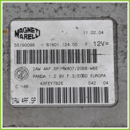 Centralina Motore Iniezione ECU MAGNETI MARELLI IAW4AF.SP FIAT PANDA 2Q 1.2 EMOTION 55190098 Benzina 2003 2010