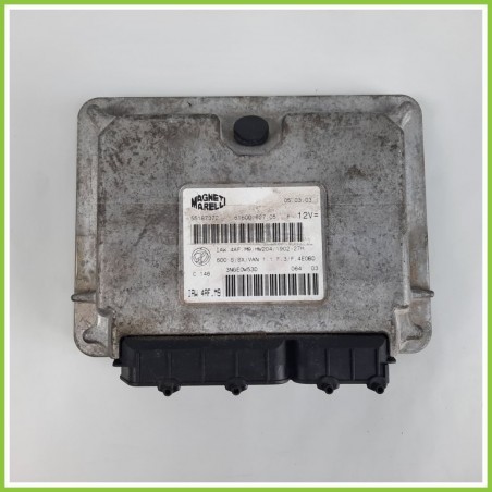 Centralina Motore Iniezione ECU MAGNETI MARELLI IAW4AF.M9 FIAT SEICENTO 1E 1.1 55187372 Benzina 1998 2005