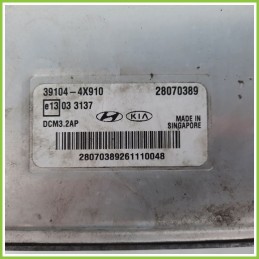 Centralina Motore Iniezione ECU DELPHI R0412C001G KIA CARNIVAL 1a Serie 2.9 TDI 16V 39104-4X910 Diesel 1999 2006