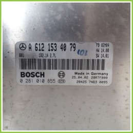 Centralina Motore Iniezione ECU BOSCH 0281010855 MERCEDES-BENZ Classe E W/S210 270 CDI A6121534079 Diesel 1999 2003