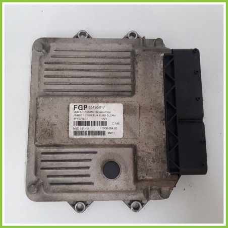 Centralina Motore Iniezione ECU MAGNETI MARELLI MJD6JF.P3 FIAT PUNTO 2U 1.3 16V MJT 51kw 55195817 2003 2007