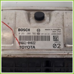 Centralina Motore Iniezione ECU BOSCH 0261208702 TOYOTA AYGO 1a Serie 1.0 12V VVT-I 89661-0H022 Benzina 2005