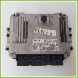 Centralina Motore Iniezione ECU BOSCH 0281012529 PEUGEOT 207 1.4 HDI 9663475880 Diesel 2006 2009