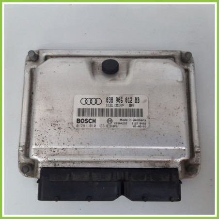Centralina Motore Iniezione ECU BOSCH 0281010123 AUDI A3 8L 1.9 TDI 038906012BB Diesel 2000 2003