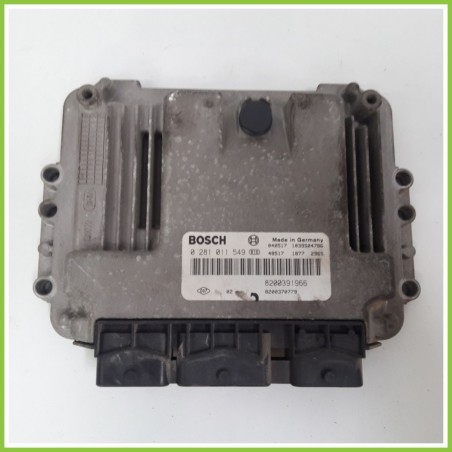Centralina Motore Iniezione ECU BOSCH 0281011549 RENAULT SCENIC 2a Serie 1.9 dCi 88kw 8200391966 2003 2009
