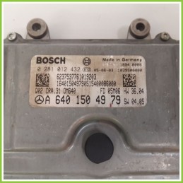 Centralina Motore Iniezione ECU BOSCH 0281012432 MERCEDES-BENZ Classe A W/C169 200 CDI A6401504979 Diesel 2004 2013