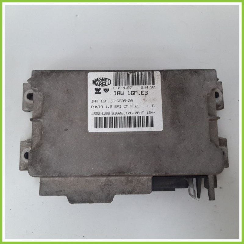 Centralina Motore Iniezione ECU MAGNETI MARELLI IAW16F.E3 FIAT PUNTO 1a Serie 60 S 46524186 Benzina 1993 1999