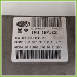 Centralina Motore Iniezione ECU MAGNETI MARELLI IAW16F.E3 FIAT PUNTO 1a Serie 60 S 46524186 Benzina 1993 1999