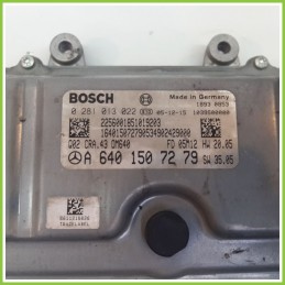 Centralina Motore Iniezione ECU BOSCH 0281013022 MERCEDES-BENZ Classe A W/C169 180 CDI A6401507279 Diesel 2004 2013