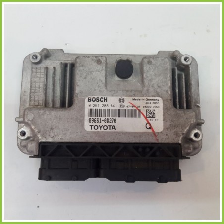 Centralina Motore Iniezione ECU BOSCH 0261208841 TOYOTA YARIS 1.0 12V 89661-0D270 Benzina 2005 2012