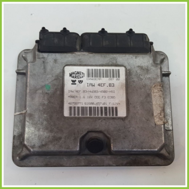 Centralina Motore Iniezione ECU MAGNETI MARELLI IAW4EF.B3 FIAT MAREA 100 16V SX 46799771 Benzina 1999 2003