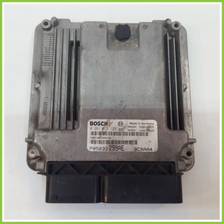 Centralina Motore Iniezione ECU BOSCH 0281012129 DODGE CALIBER 2.0 TD K05033299AE Diesel 2006