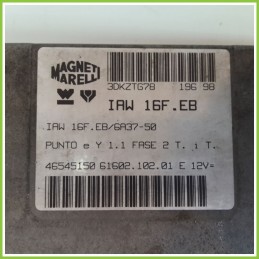 Centralina Motore Iniezione ECU MAGNETI MARELLI IAW16F.EB LANCIA Y 1.1 ELEFANTINO BLU 46542150 Benzina 1996 2000