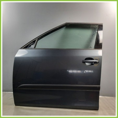 Porta Portiera Sportello Anteriore Sinistra SX GRIGIO SKODA FABIA 54 Berlina 2007 2015 Originale Usato