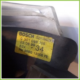 Faro Fanale Proiettore Anteriore Sinistro SX BOSCH 0301098205 FORD MONDEO GD 98BG13006FE Originale Usato