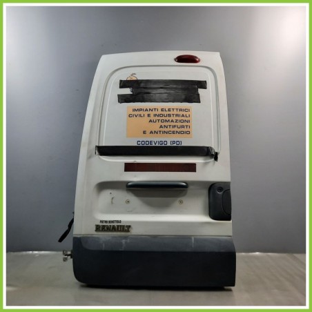 Porta Portiera Sportello Posteriore Sinistra SX BIANCO RENAULT KANGOO Monovolume 1997 2003 Originale Usato